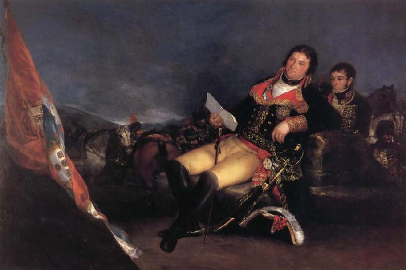 Francisco Goya Godoy as Commander in the War of the Oranges Germany oil painting art